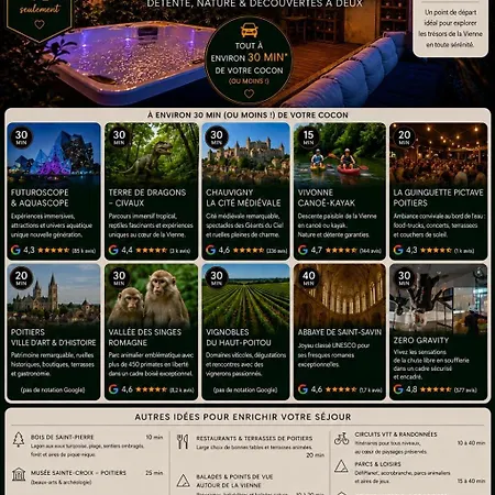 L Escapade Et Sauna Experience *